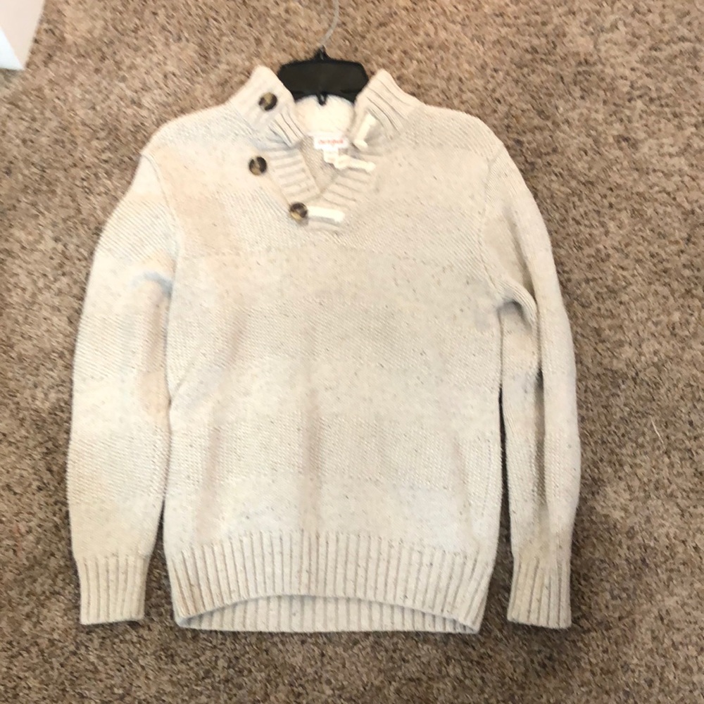 Cream sweater, size M
